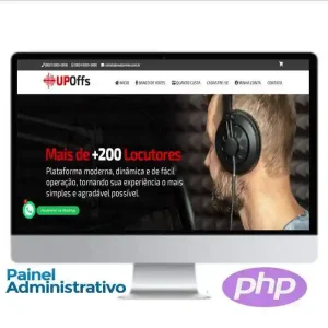 Site para Locutores em PHP Puro